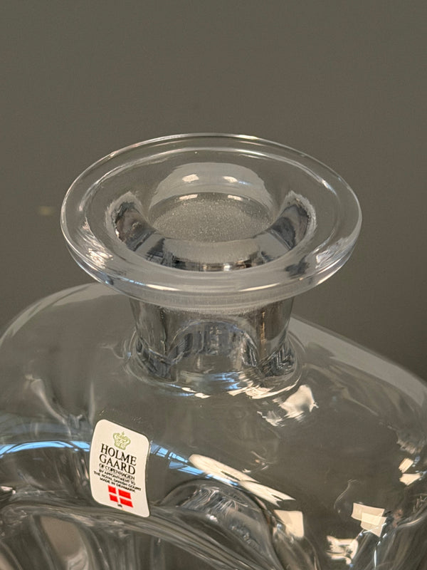 Holmegaard Denmark Decanter Vintage Glass Bottle 1960s Mid Century - Image 9