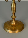 Vintage Massive Brass Candle Holder Candelabra 1960s - Image 4