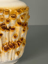 Carstens Tönnieshof Vase 7587-25 1960s White Brown Ceramic - Image 8