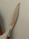Dansk Designs Germany Vintage Carving Set Teak Wood 1960s - Image 6