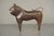 Vintage metal figure sculpture bull ox dog tin abstract 1950s